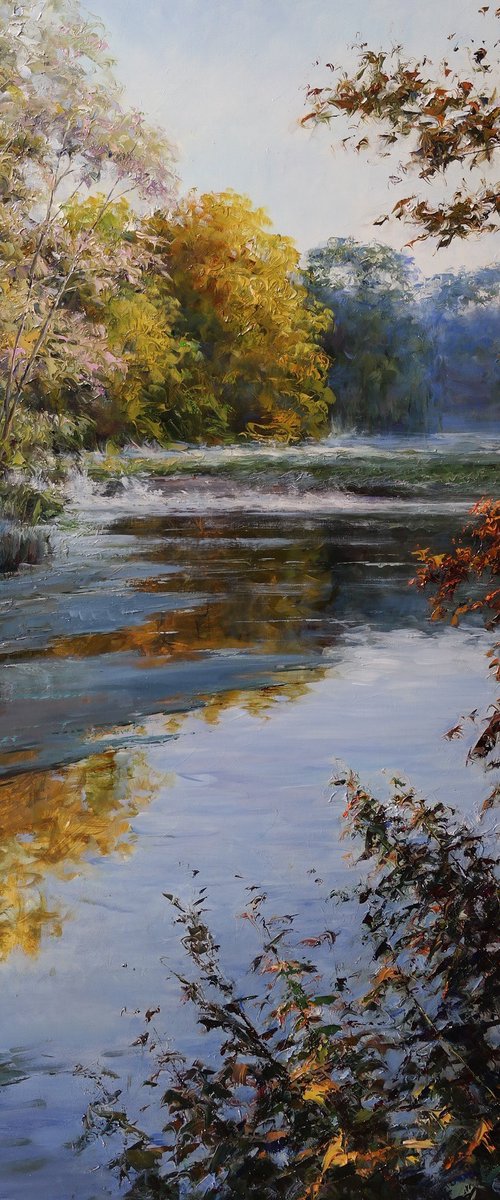 “Memory of a warm day” by Gennady Vylusk