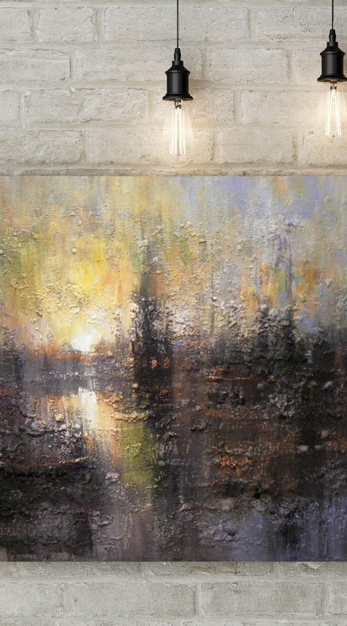 "Harbor of destroyed dreams -Let the last one turn off the Light" SPECIAL PRICE!!! by Ivan  Grozdanovski