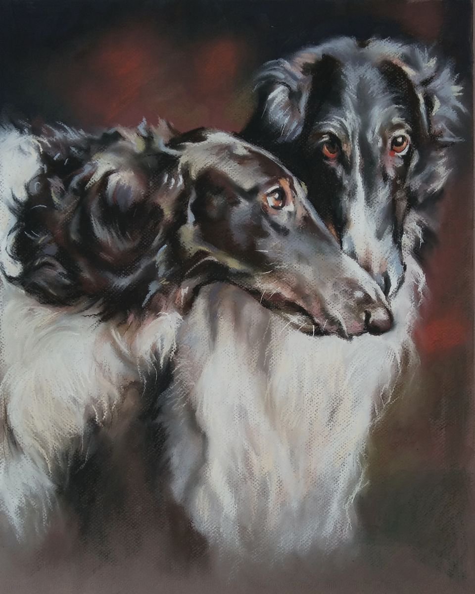 Greyhounds by Magdalena Palega