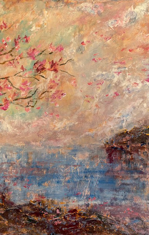 Sakura Wind by Tetiana Pchelnykova