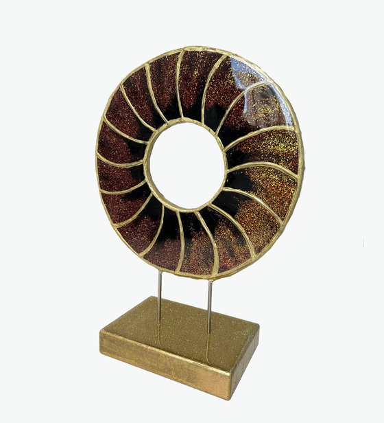 Holographic Eye. Table decoration Sculpture 3D. Art. Modern Art. Good Eye. Contemporary decor, Art object