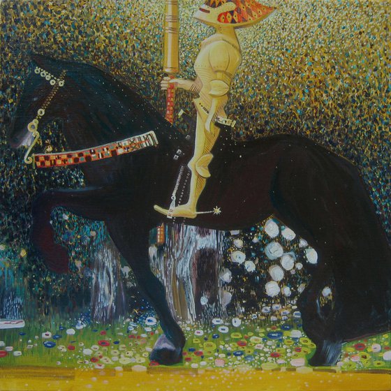 "GOLDEN KNIGHT" BASED ON THE WORKS OF G. KLIMT