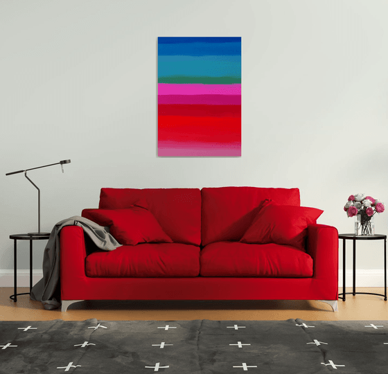 Did you see my rainbow?, 70x100 cm