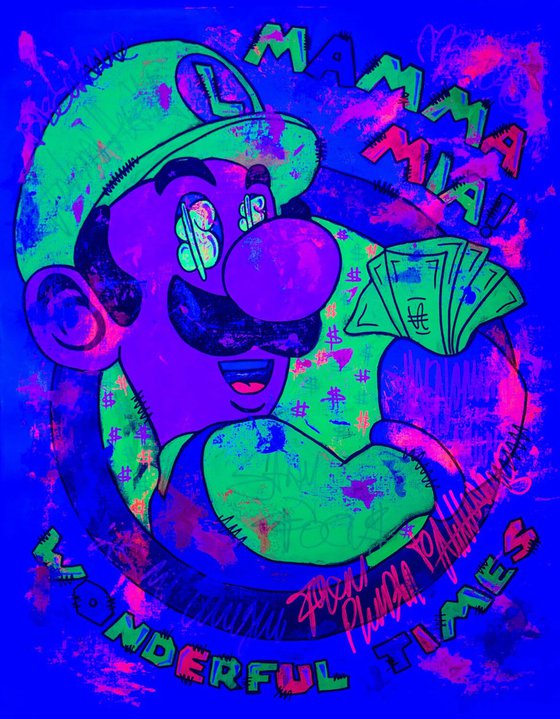 Mamma Mia ! Wonderful times ft. Luigi Bros