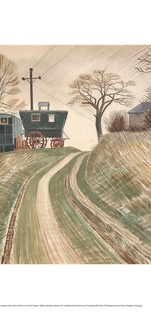 Caravans by Eric Ravilious