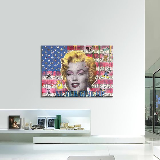 Marilyn Monroe Flag