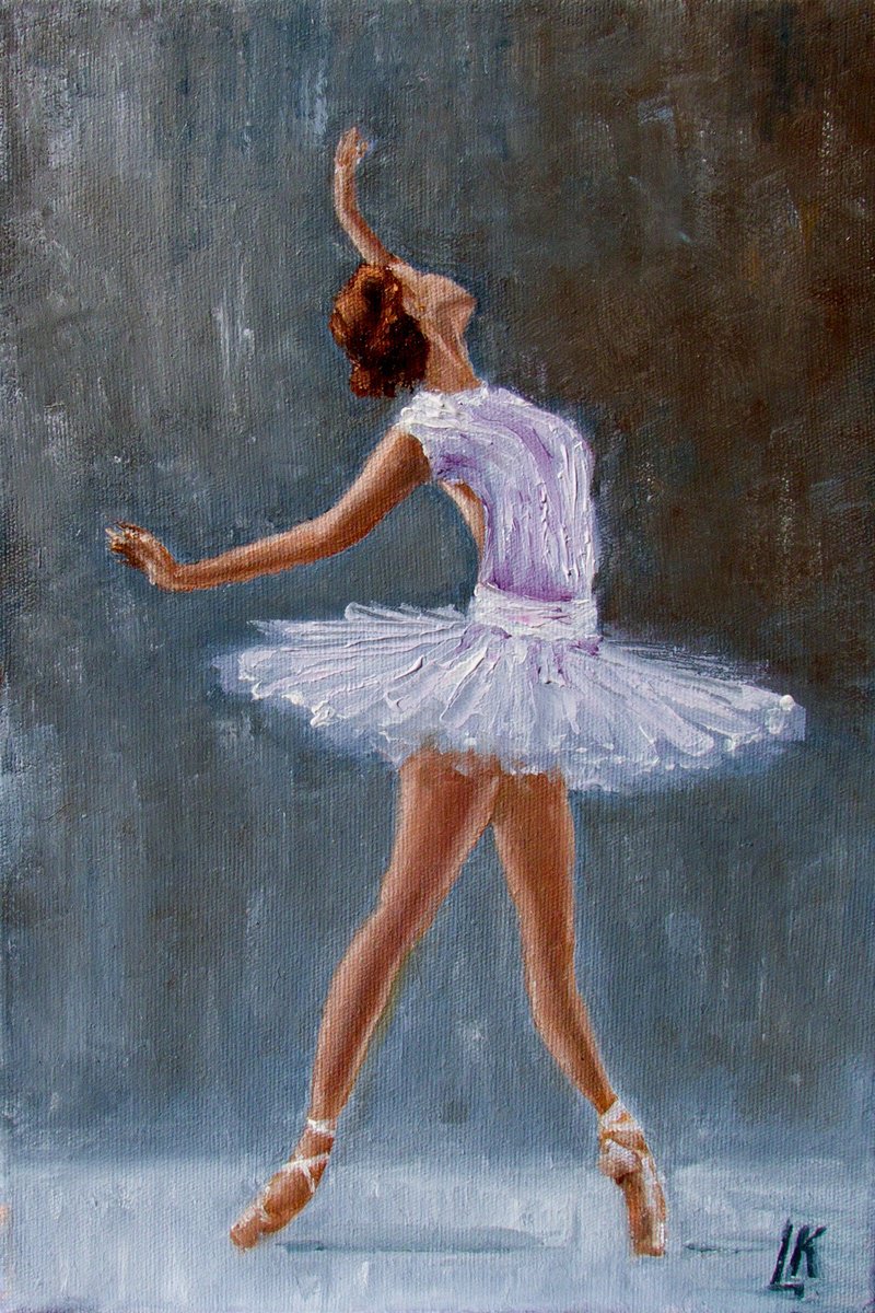 Dancing Ballerina by Ludmila Kovalenko