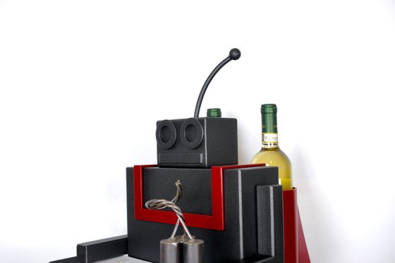 ASTROROBOOK METALLIC BLACK/BORDEAUX N2