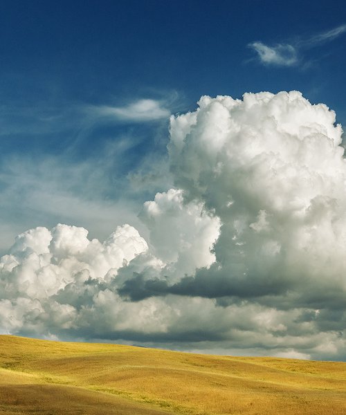 Summer in Tuscany - Landscape Fine Art Photo by Peter Zelei