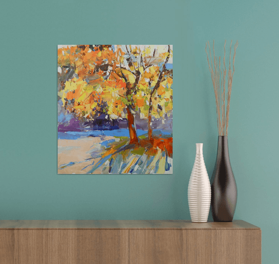 " Autumn morning "