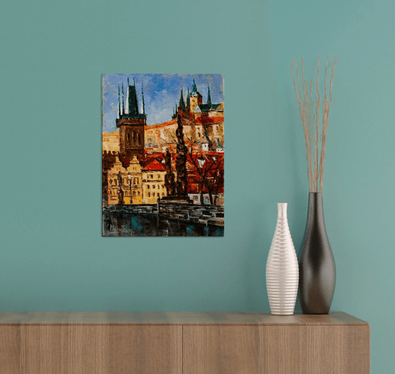 "Prague" Old town, city landscape