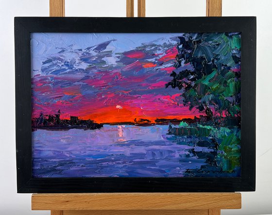 Evening Over the River