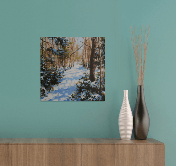 Winter paths 5 (14x14x0.7'')