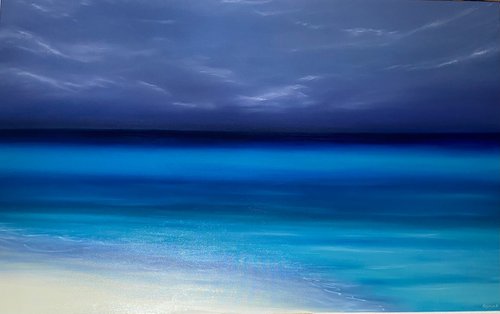 Turquoise ocean by Nataliia Krykun