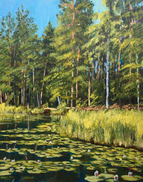 Pastor's lake 4 by Elena Sokolova