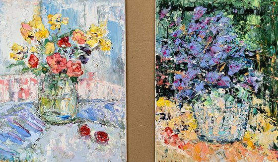 Still life with flowers
