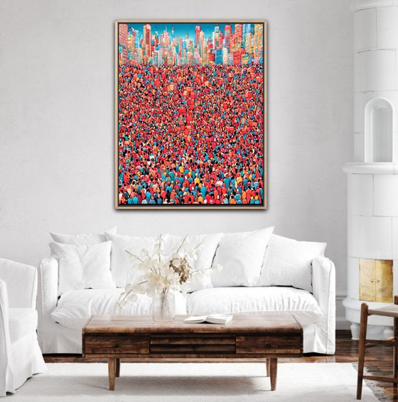 Vibrant Urban Symphony 1