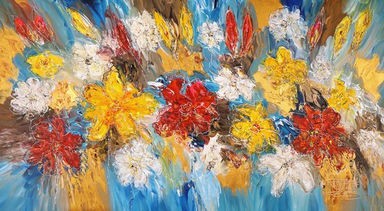 Happy Flowers Gold C 1