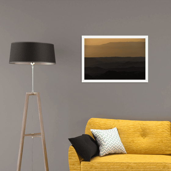 Sunrise over Ramon crater #2 | Limited Edition Fine Art Print 1 of 10 | 75 x 50 cm