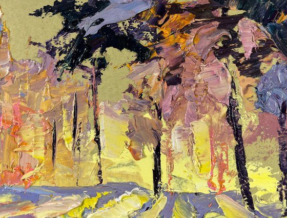 The First Rays of the Sun in the East