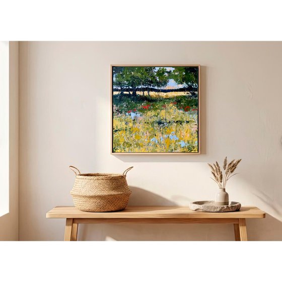 Summer Meadow in the Cotswolds