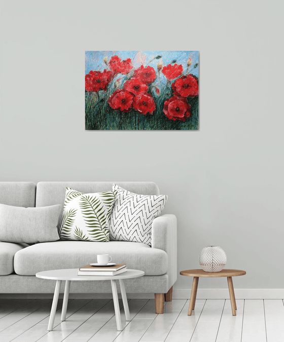 Poppies Red 2