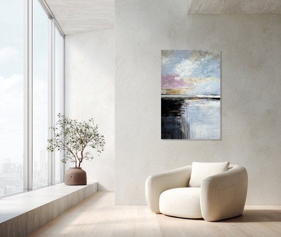 Seascape-Light Falling Beyond the Water