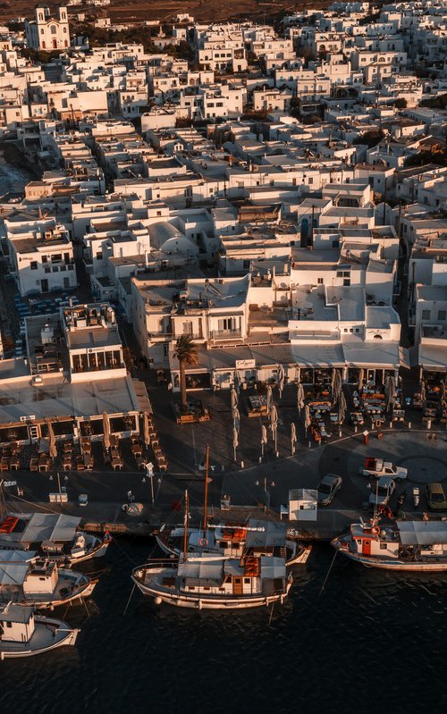 Mediterranean Seaside Town by Barbara and Maciej Noskowski