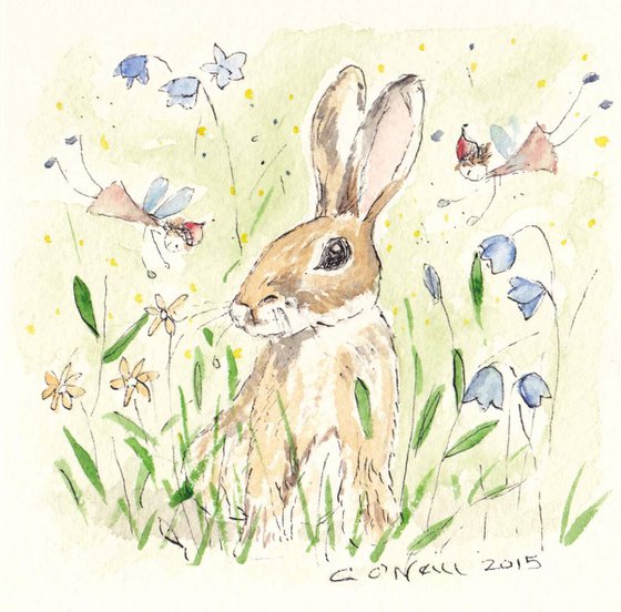 Hare Bells and Springtime Bunny