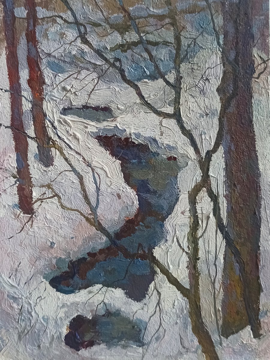 Matusovka river by Olga Goryunova