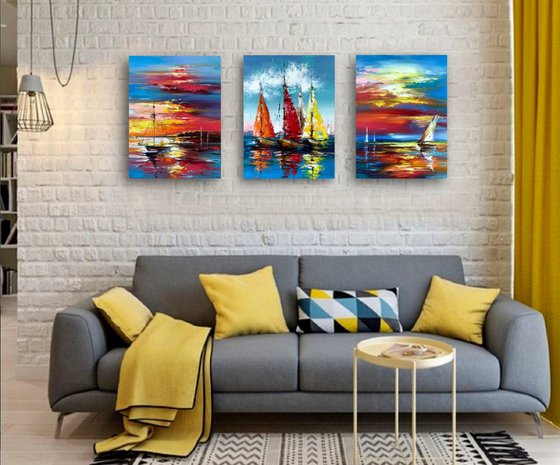 Colors of the sea