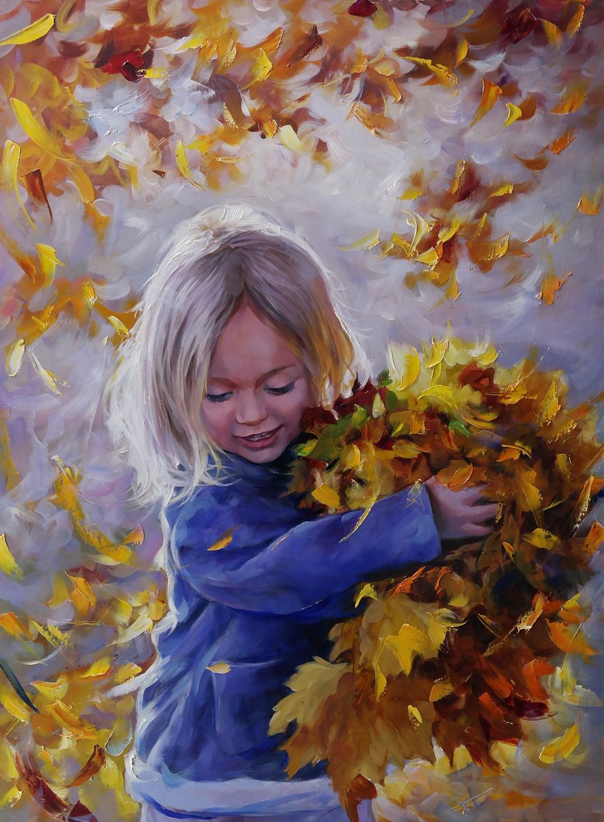 Autumn Day by Gennady Vylusk