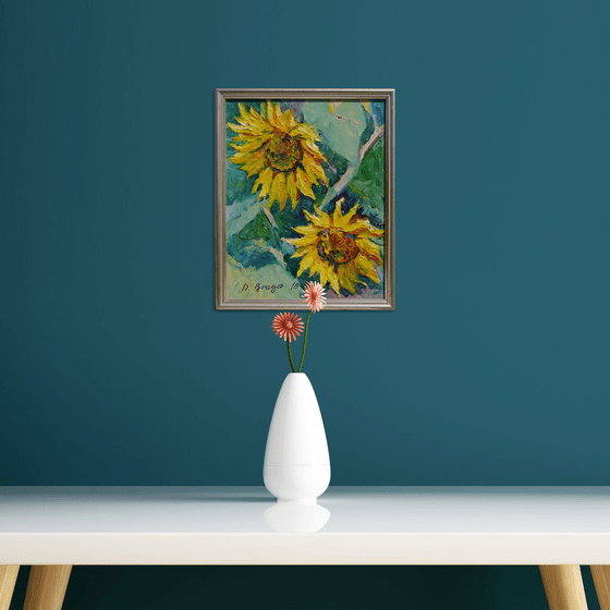 Sunflowers (framed)