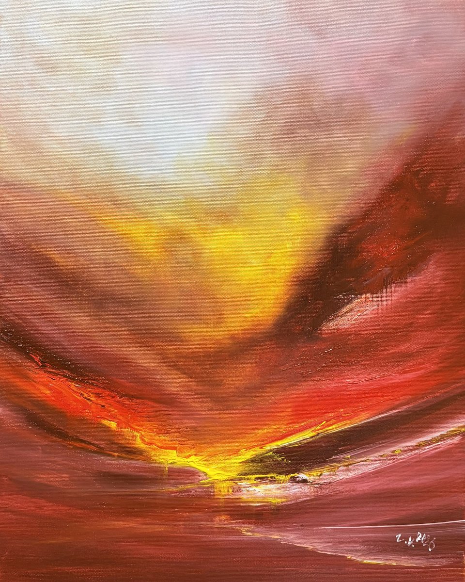  Dance Of Twilight By Timea Valsami, 16 X 20, Artwork For Sale On Artfinder