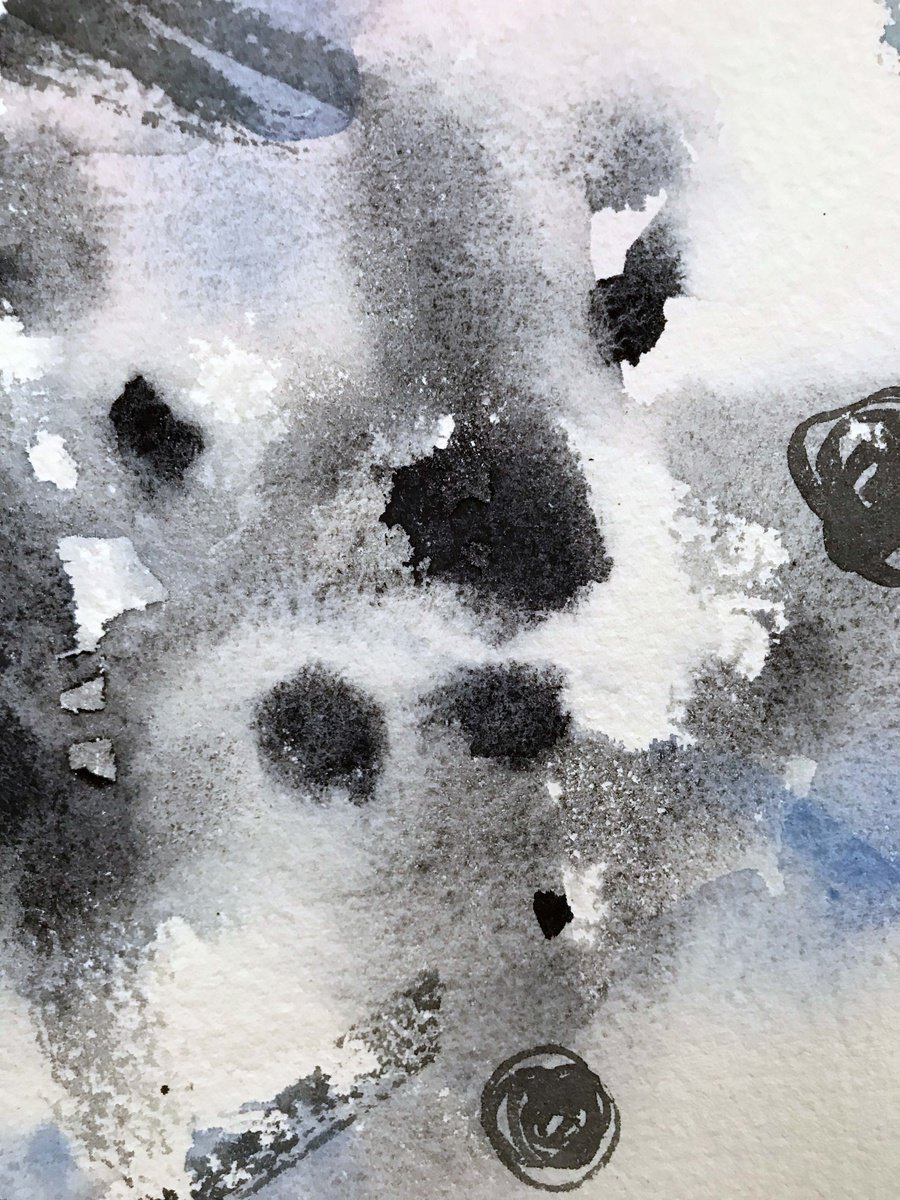 Impressionistic Abstract Acrylic Painting By Galina Poloz, 22 X 15, Calendar., Original Artwork