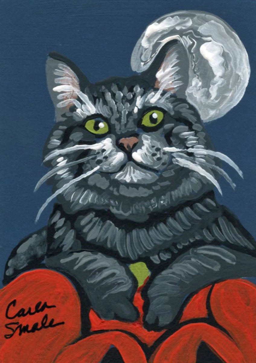 Halloween Cat by Carla Smale