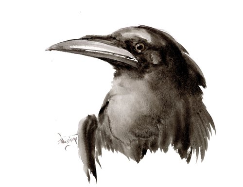 Crow by Suren Nersisyan