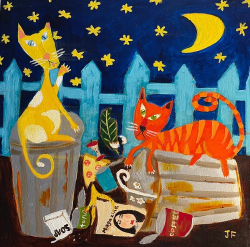 Alley Cats by Jana Faseler