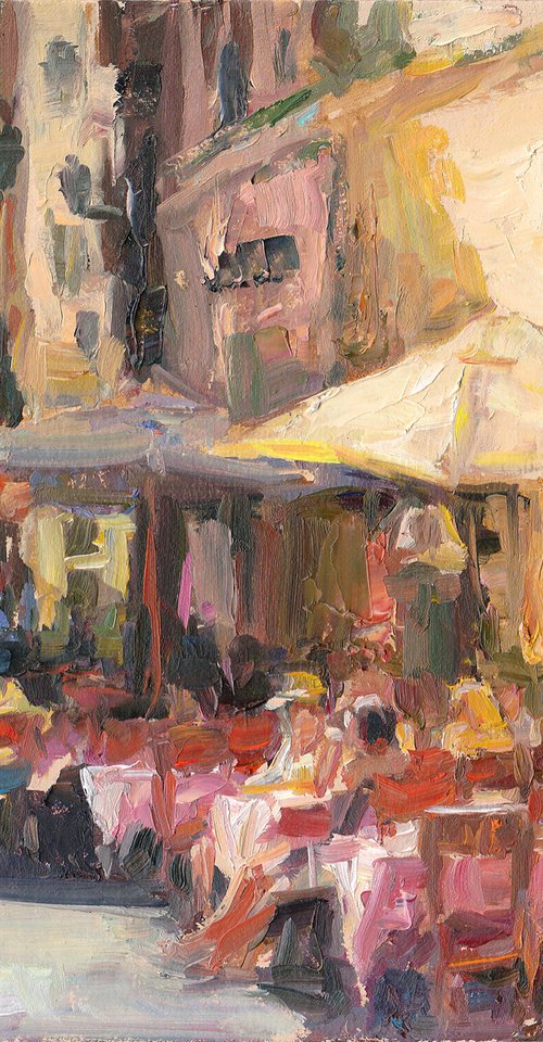 Street, sunny day #2 by Vachagan Manukyan