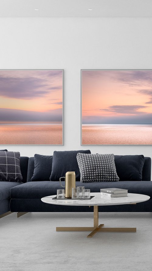 Nurture, Diptych by Lynne Douglas