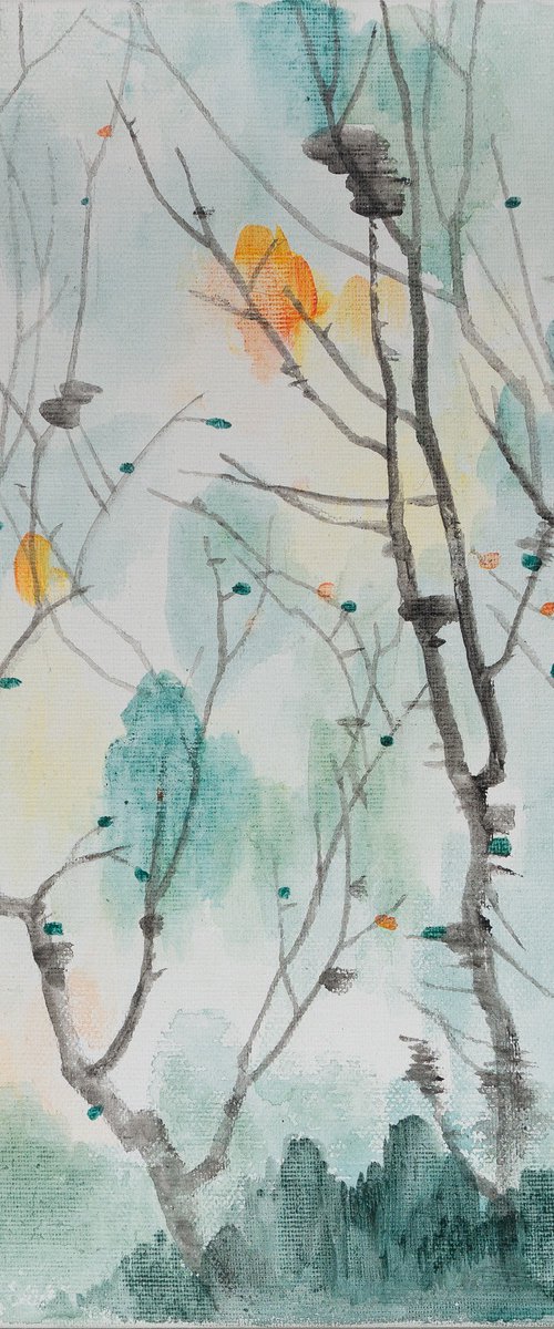 Light Between Trees by Ruozhou Zhuang