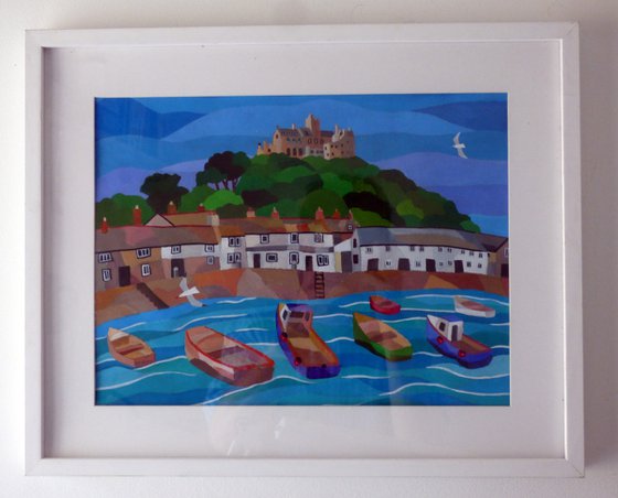 Harbour boats, St Michael's Mount