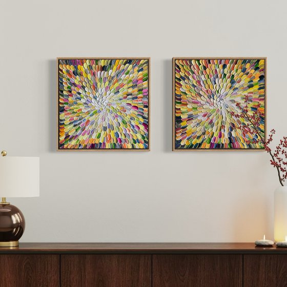 Bloom 45 - diptych