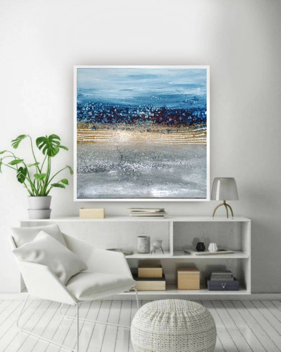 Mykonos   (91x91cm) FAST SHIPPING WORLDWIDE