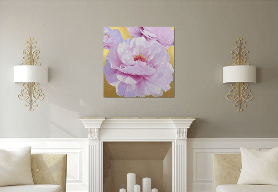 Weightless. Realistic Peonies