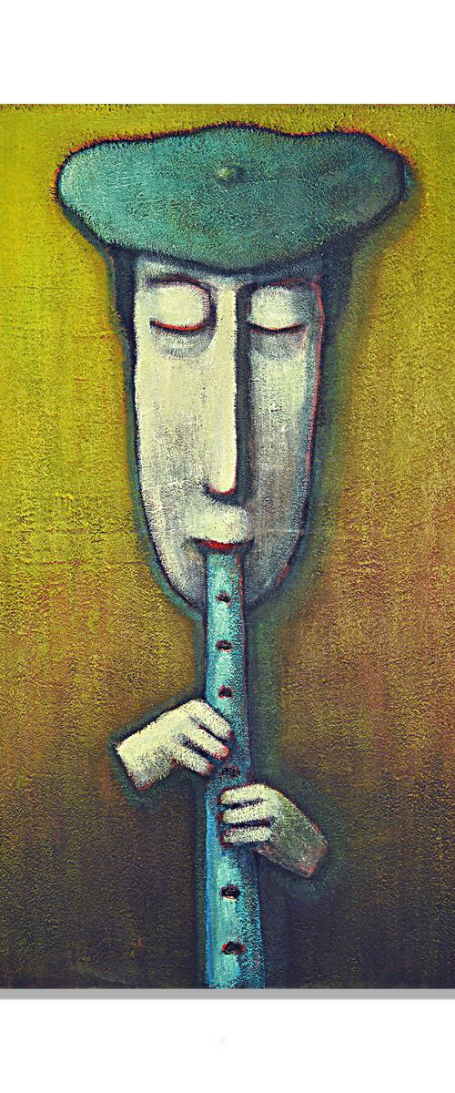 Geel Pipe by Zhana Viel