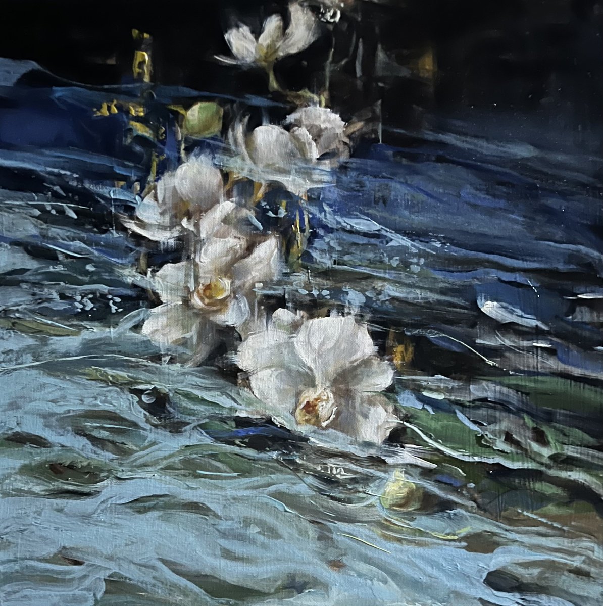 Orchides De La Mediterraneens By Elena Mashajeva-Agraphiotis, 20 X 20, Artwork For Sale On Artfinder