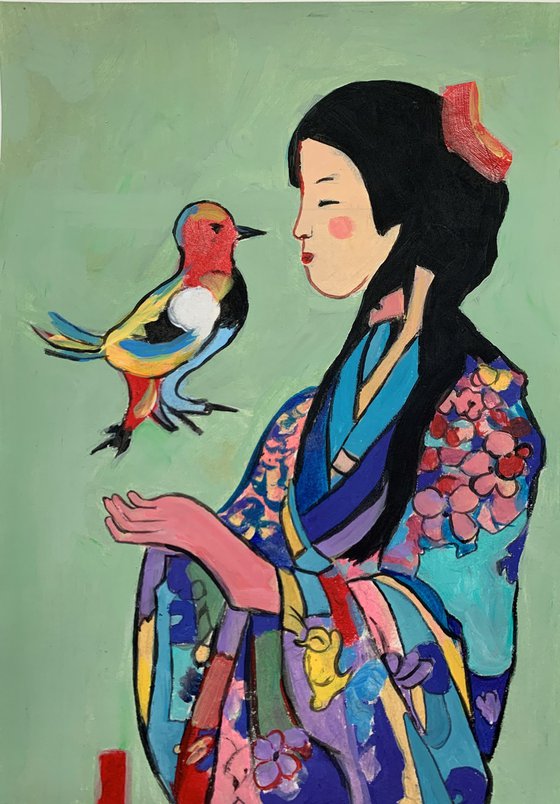 Japanese beauty. Fantasy woman. #11