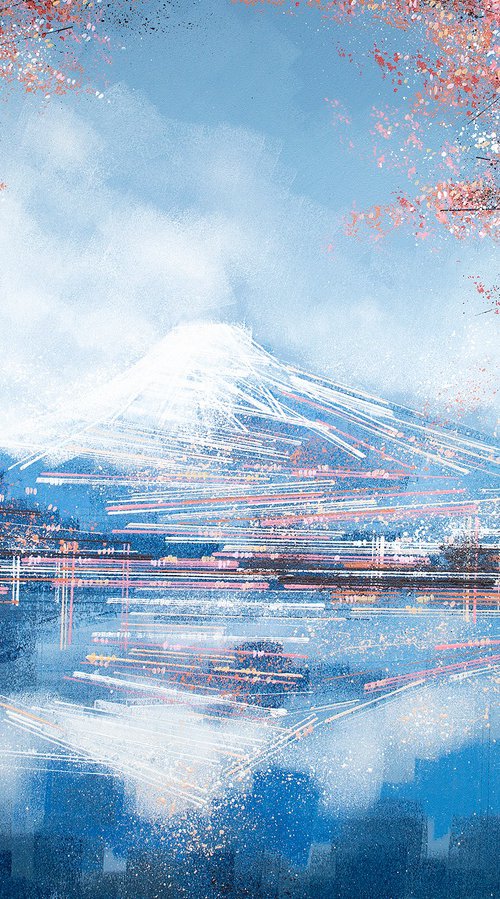 Japan - Mount Fuji In Spring by Marc Todd