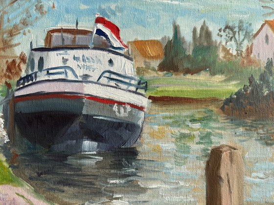 The barge in Coevorden
